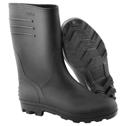 BOTA (AF) PVC 44-45 PRETA CM COM FORO VONDER