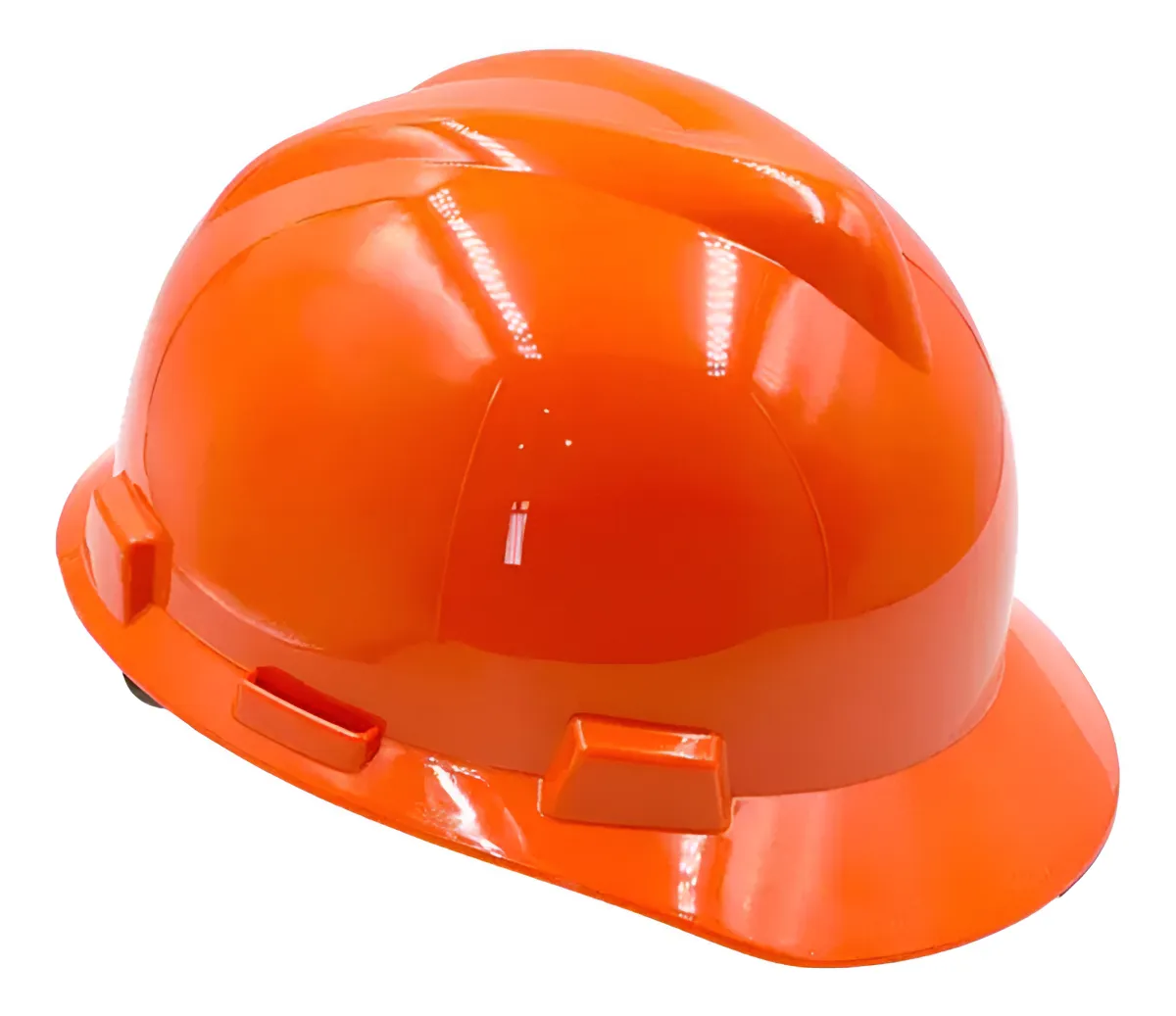 CAPACETE FRONTAL CARN BOTAO JUG TECIDO MSA VGARD LARANJA