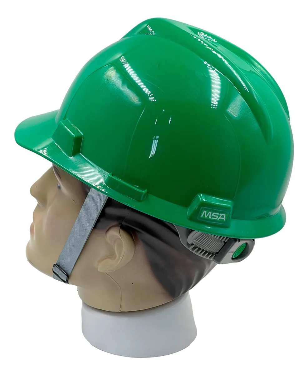 CAPACETE FRONTAL CARN BOTAO JUG TECIDO MSA VGARD VERDE 4