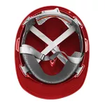 CAPACETE FRONTAL CARN BOTAO JUG TECIDO MSA VGARD VERMELHO