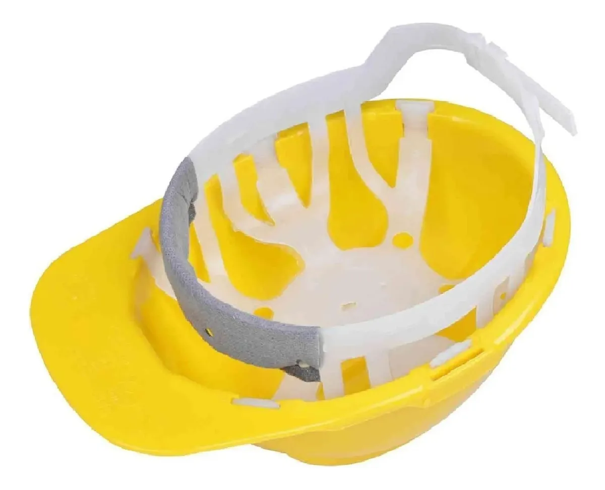 CAPACETE PLT COM SELO INMETRO – AMARELO – C.A. 31469 4