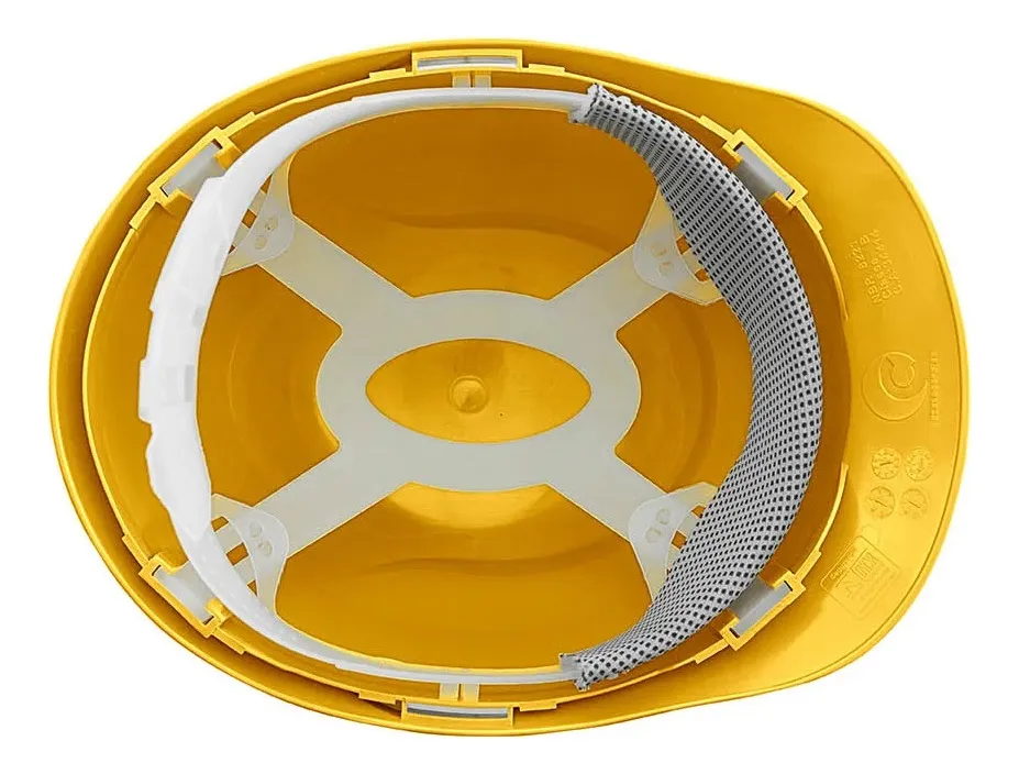 CAPACETE PLT COM SELO INMETRO – AMARELO – C.A. 31469 5