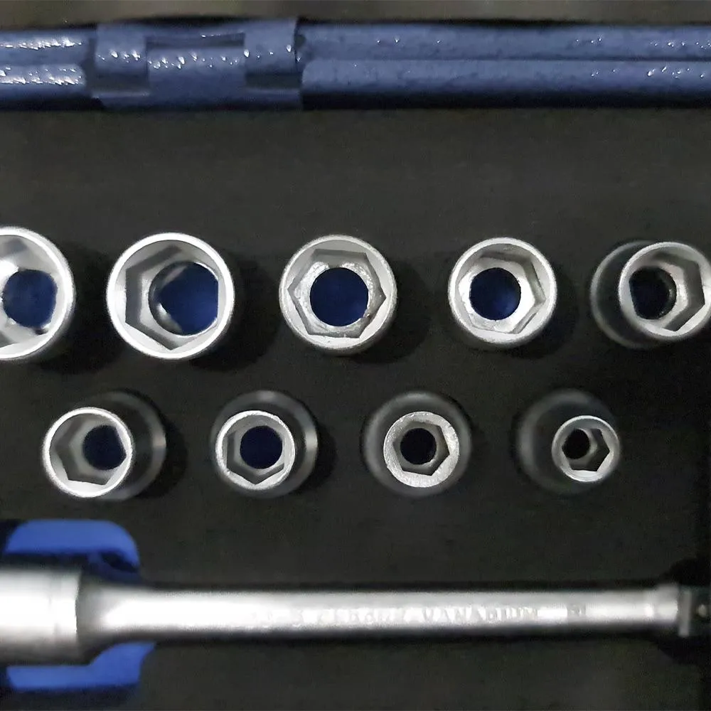 JOGO DE SOQUETES 17PC(6 A 22)6 ACESS 3.8POL 6MMA 22MM 14201 6