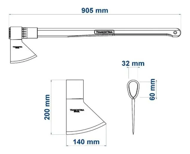MACHADO SOLDADO 3.5 C.CABO 90CM 3