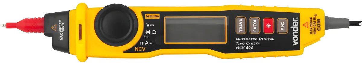 MULTIMETRO DIGITAL TIPO CANETA VONDER 4